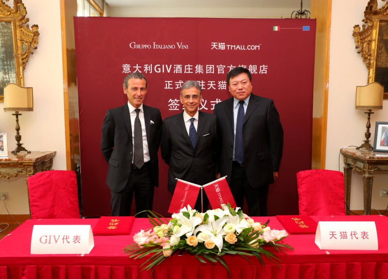 GRUPPO ITALIANO VINI INAUGURA IN CINA IL SUO ON LINE  STORE IN COLLABORAZIONE CON ALIBABA